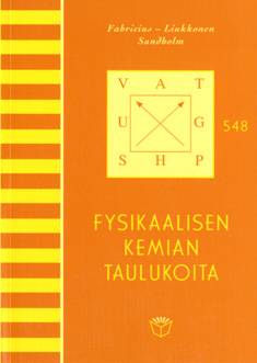 Fysikaalisen kemian taulukoita