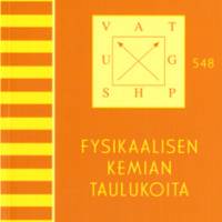 Fysikaalisen kemian taulukoita